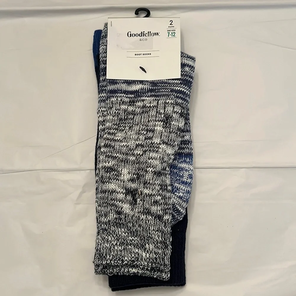 Goodfellow &‎ Co 2 pairs boot socks, New